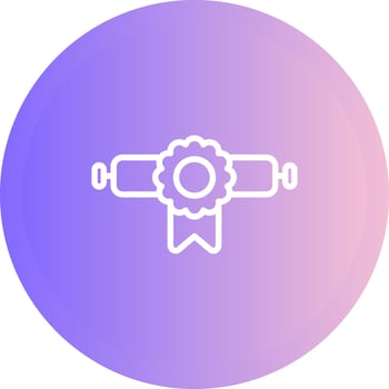 Certificate Vector Icon