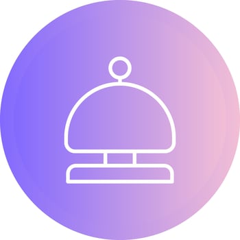 Concierge bell Vector Icon