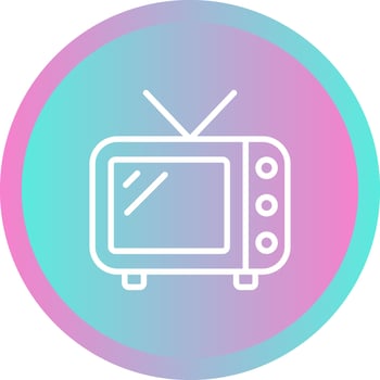 Television Vector Icon