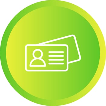 Business Card Vector Icon