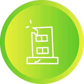 Facility Damage Vector Icon