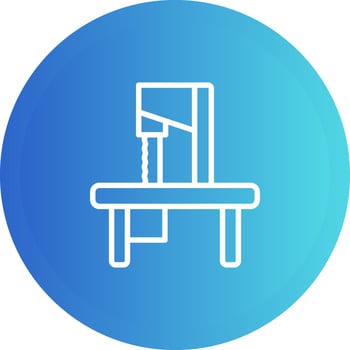 Bandsaw Vector Icon