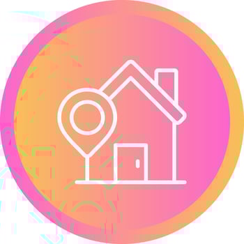 Home Location Vector Icon