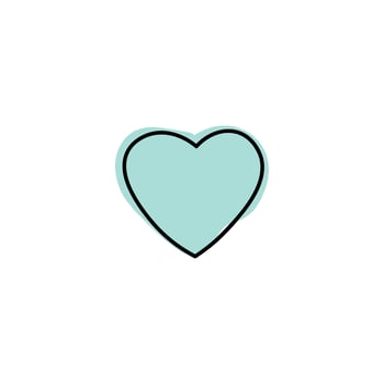 hand drawn social media and website icons vector