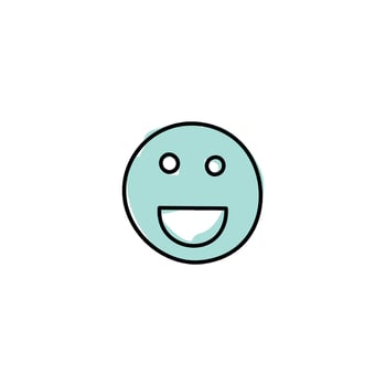 hand drawn social media and website icons vector