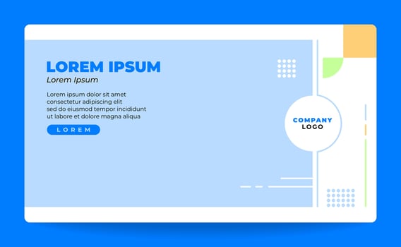 Abstract Geometric Background for Landing Page or Wallpaper vector