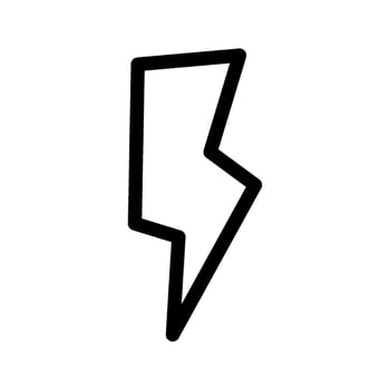 Flash Icon Vector Symbol Design Illustration