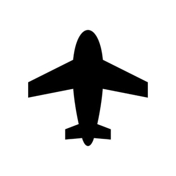 Airplane Icon Vector Symbol Design Illustration