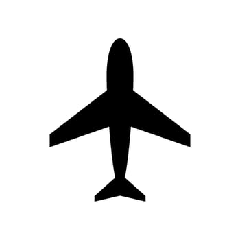 Airplane Icon Vector Symbol Design Illustration