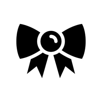 Bow Tie Icon Vector Symbol Design Illustration