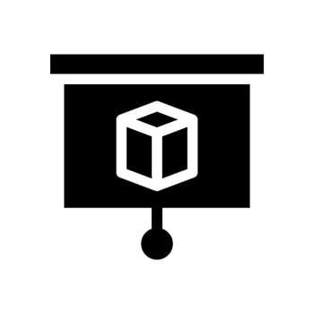 Presentation Icon Vector Symbol Design Illustration
