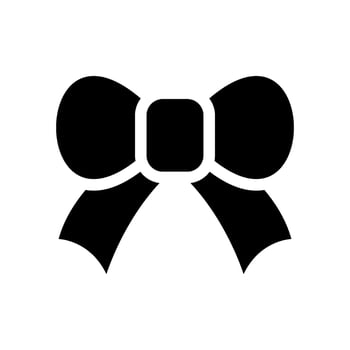 Bow Tie Icon Vector Symbol Design Illustration