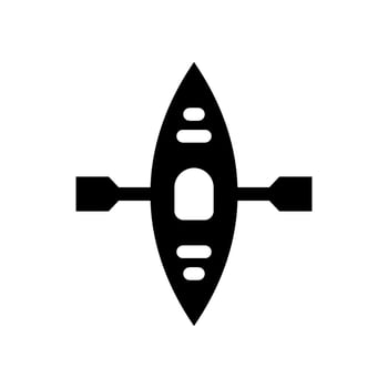 Kayak Icon Vector Symbol Design Illustration