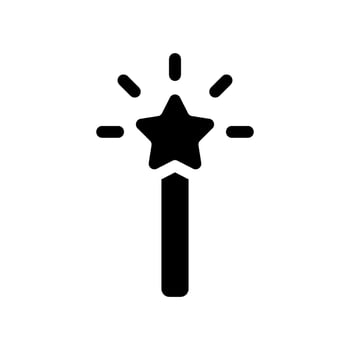 Wizard Icon Vector Symbol Design Illustration