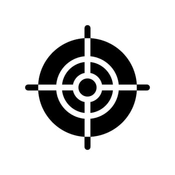 Crosshair Icon Vector Symbol Design Illustration