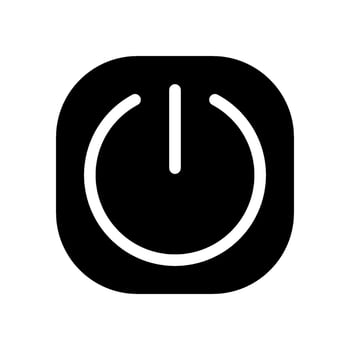 Power Icon Vector Symbol Design Illustration