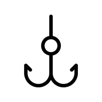 Fishing Icon Vector Symbol Design Illustration