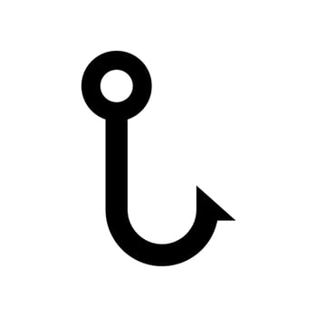 Fishing Icon Vector Symbol Design Illustration