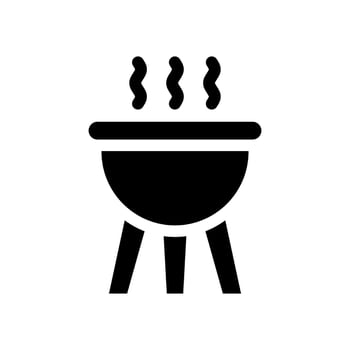 Grill Icon Vector Symbol Design Illustration