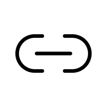 Link Icon Vector Symbol Design Illustration