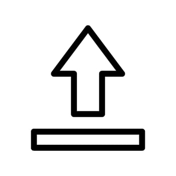 Upload Icon Vector Symbol Design Illustration