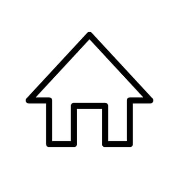 House Icon Vector Symbol Design Illustration