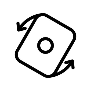 Auto Rotate Icon Vector Symbol Design Illustration