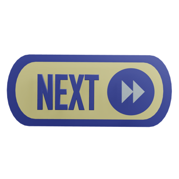 3 D illustration of Next button icon png