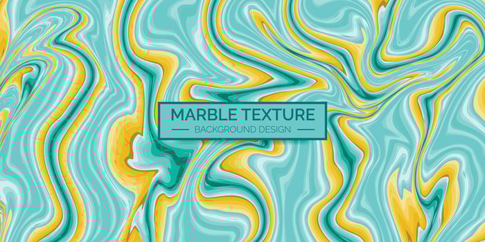 Abstract seamless green marble, wavy liquified texture, vector background design.