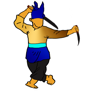 icon logo sticker Malay warrior self defense school club png