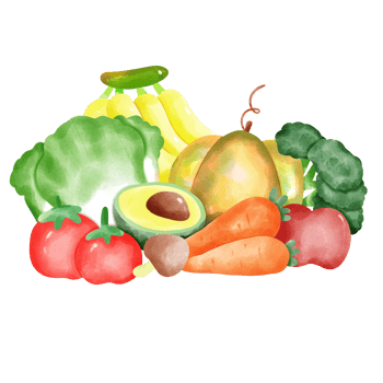 green veggies wellness png