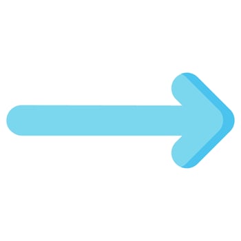 right arrow vector flat icon