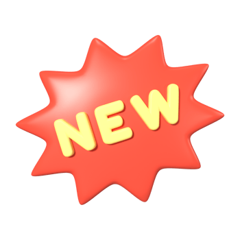 New Label 3D Illustration Icon png