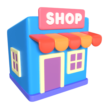 Online Shop 3D Illustration Icon png