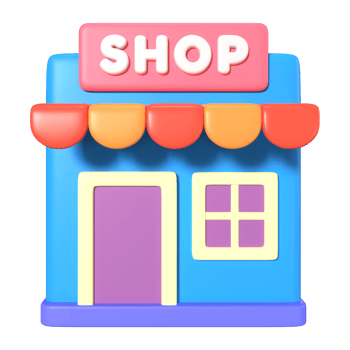 Online Shop 3D Illustration Icon png