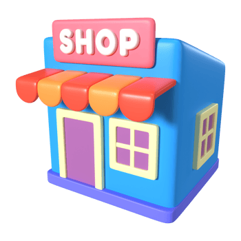 Online Shop 3D Illustration Icon png