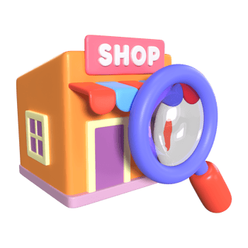 Product Search 3D Illustration Icon png