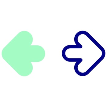 horizontal expand arrow vector icon
