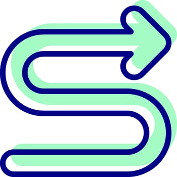 abstract arrow vector icon