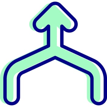 meeting arrow vector icon