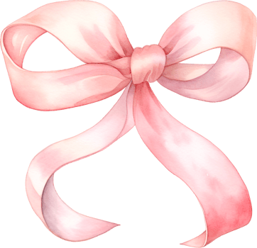 Watercolor hand drawn pink bow for holiday design of any kind of poligraphy - cards, flyers, posters. Bright and colorful for joy png