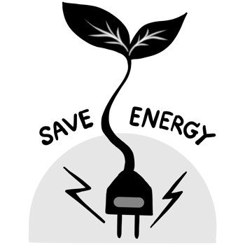 Save energy, eco png