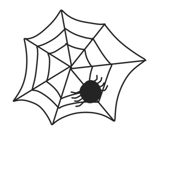 Web spider halloween png
