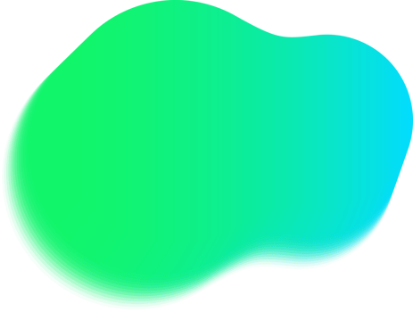 Blurred gradient shape. Abstract fluid neon background. Liquid holographic iridescent blob. Geometric trendy y2k element png