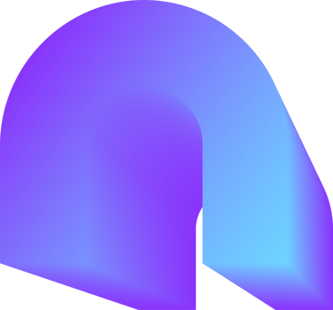 Y2k gradient arch. Holographic soft aura. Blurred aesthetic shape. png
