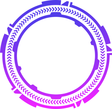 HUD futuristic element. Abstract optical neon aim. Circle geometric shape for virtual interface and games. Camera viewfinder for sniper weapon. png