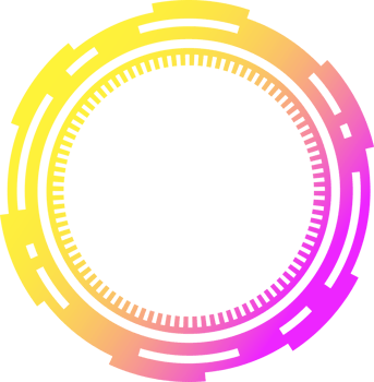 HUD futuristic element. Abstract optical neon aim. Circle geometric shape for virtual interface and games. Camera viewfinder for sniper weapon. png