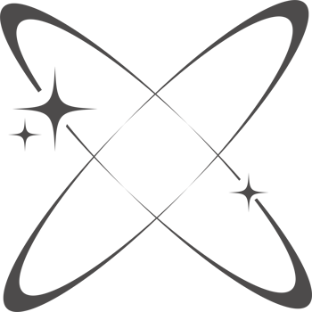 Aesthetic shape with stars. Minimal shape in lines with sparkles. Abstract modern geometric boho. Y2k png