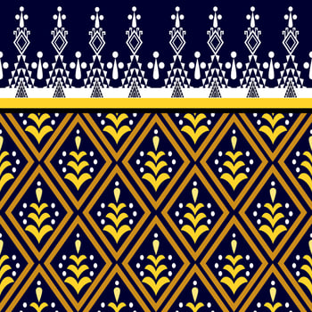 Vector seamless pattern design for fabrics, rugs, ornaments, textiles, decorations, wallpaper