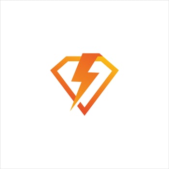 Creative Volt Logo Design Vector